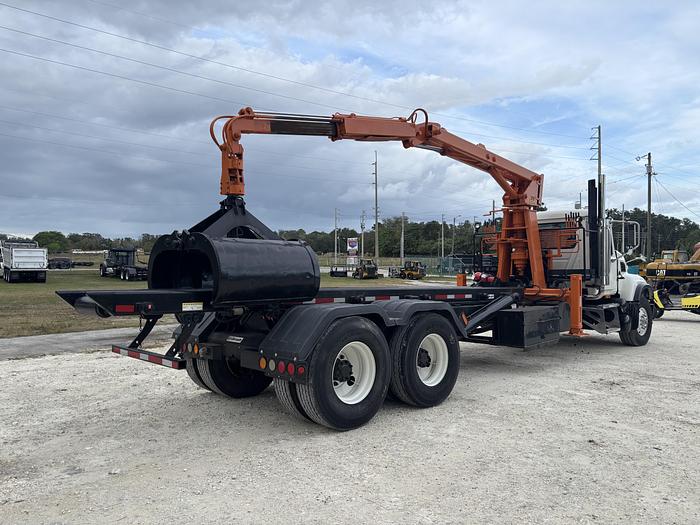 Used 2006 Mack CV713 Grapple Roll-Off Truck #5753