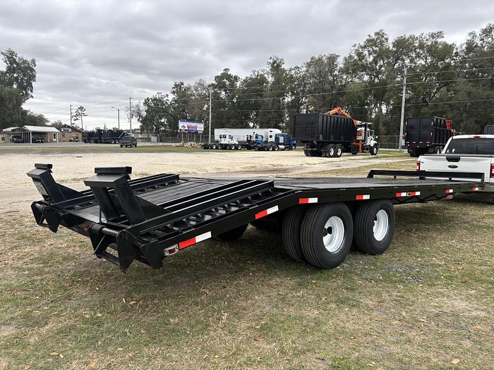 Refurbished 2006 Superior Trailers of Georgia 8.5'x19'+5' 10Ton Deckover Trailer