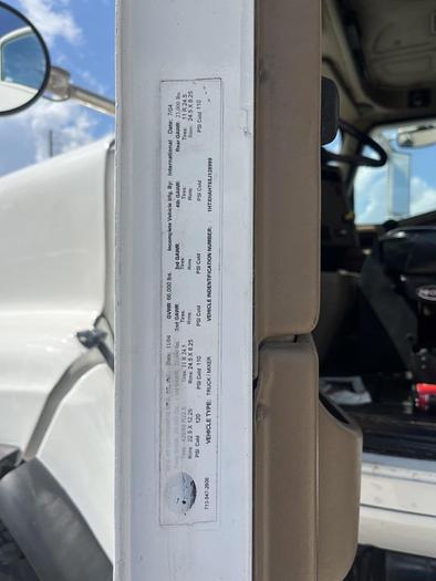 Used 2005 International PayStar Tri-Axle Dump Truck