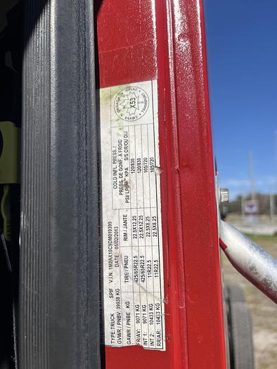 Used 2013 Mack GU813 Granite Tri-Axle Cab & Chassis #5710