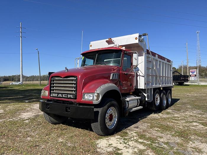 Used 2009 Mack GU713 Tri-Axle Dump Truck