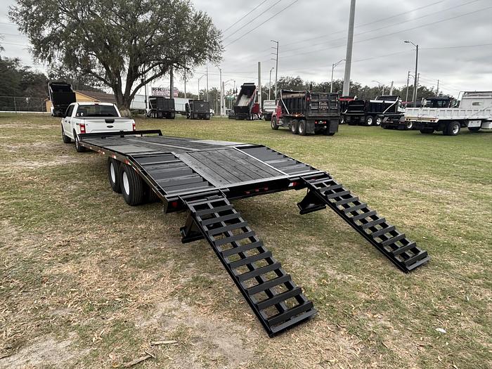 Refurbished 2006 Superior Trailers of Georgia 8.5'x19'+5' 10Ton Deckover Trailer