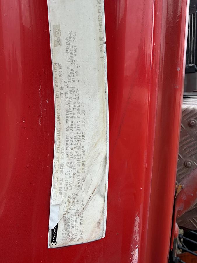 Used 2014 Freightliner 114SD Tri-Axle Drywall Boom Truck #5736