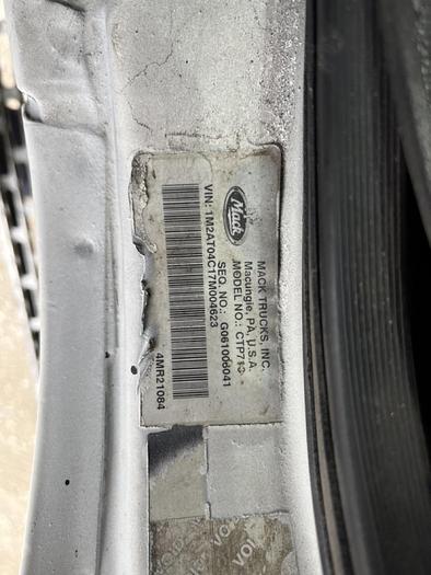 Used 2007 Mack CTP713 Tri-Axle Dump Truck #5671