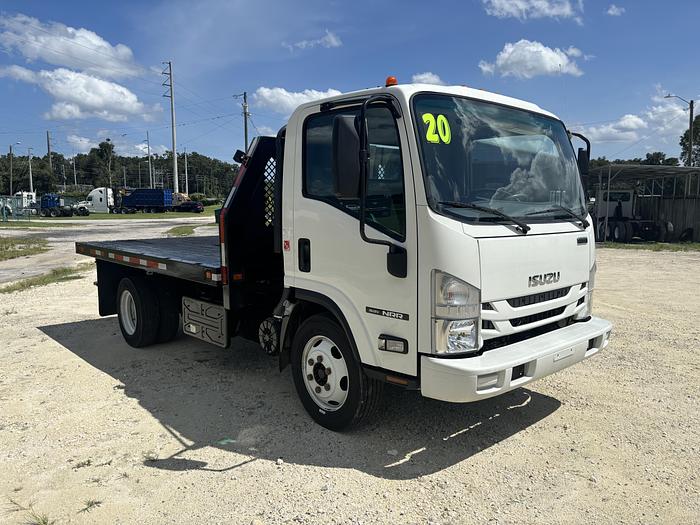 Used 2020 Isuzu NPR Single-Axle Flatbed #5740