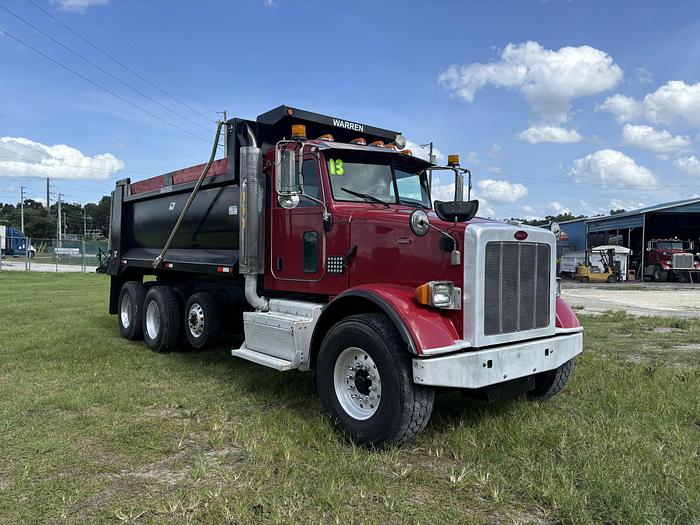 Used 2013 Peterbilt 365 Tri-Axle Dump Truck