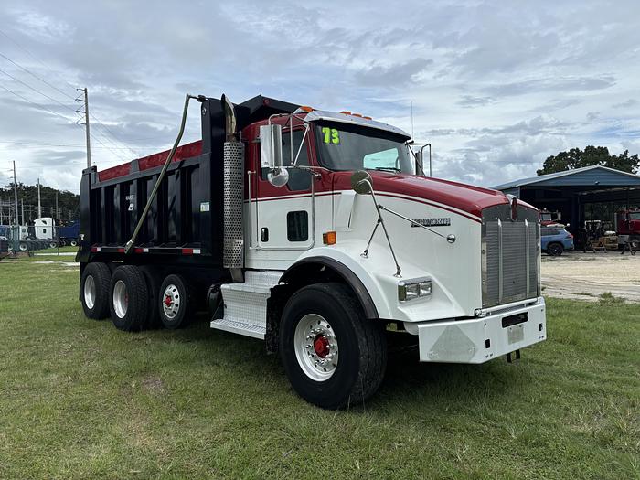 Used 2013 Kenworth T800 Tri-Axle Dump Truck