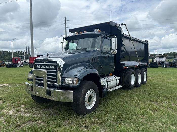Used 2008 Mack GU713 Tri-Axle Dump Truck
