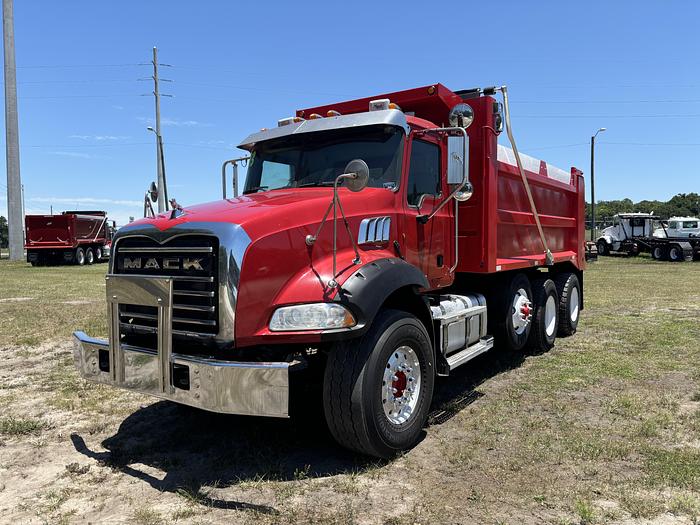 Used 2013 Mack GU813 Tri-Axle Dump Truck