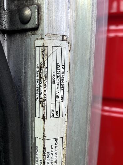 Used 2012 Peterbilt 338 Tri-Axle Dump Truck