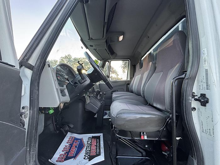 Used 2018 International Duraster 4300 Flatbed Dump Truck #5758