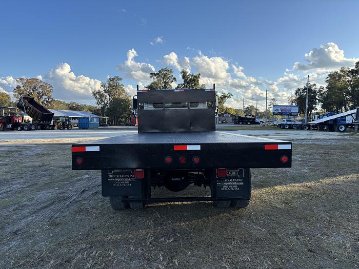 Used 2018 International Duraster 4300 Flatbed Dump Truck #5758