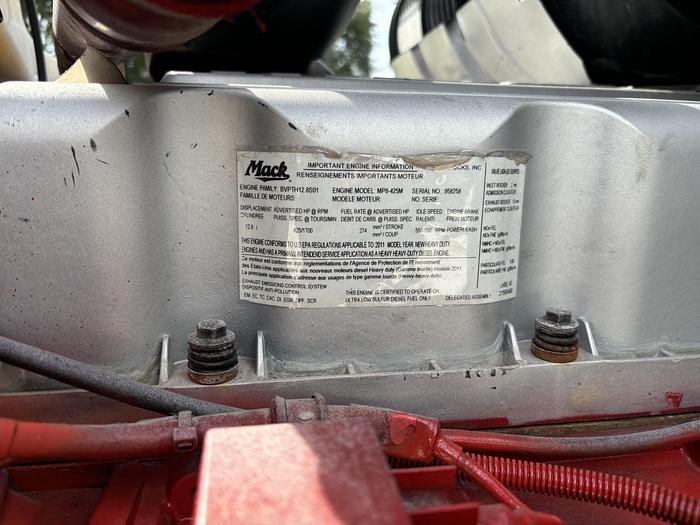 Used 2012 Mack GU813 Tri-Axle Dump Truck #5727