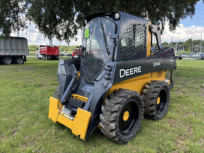 Used 2018 John Deere 324e Skid Steer