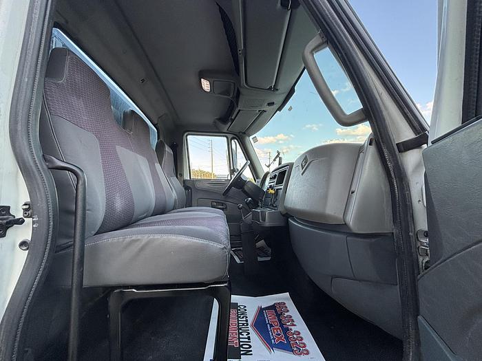 Used 2018 International Duraster 4300 Flatbed Dump Truck #5758