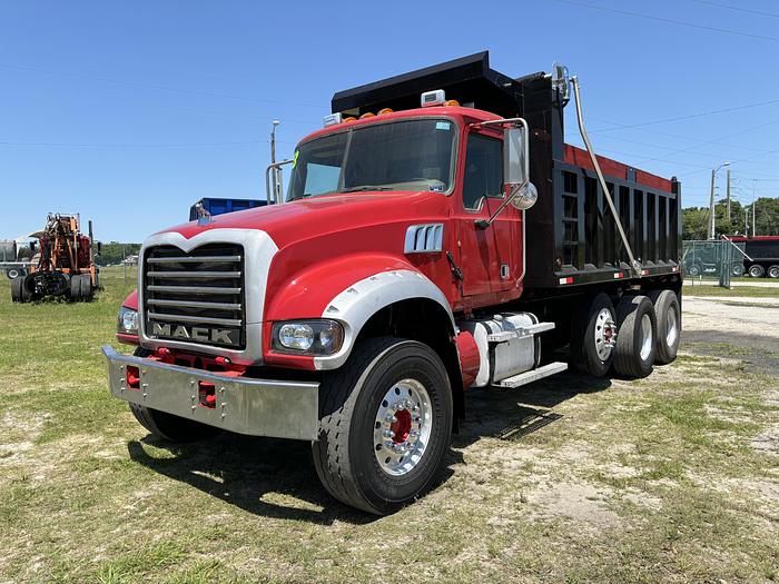 Used 2013 Mack GU713 Tri-Axle Dump Truck