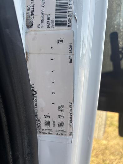 Used 2012 Peterbilt Durastar 4300 Single-Axle Dump Truck #5693