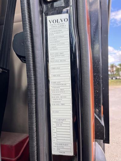 Used 2017 Volvo VHD Tri-Axle Dump Truck #5714