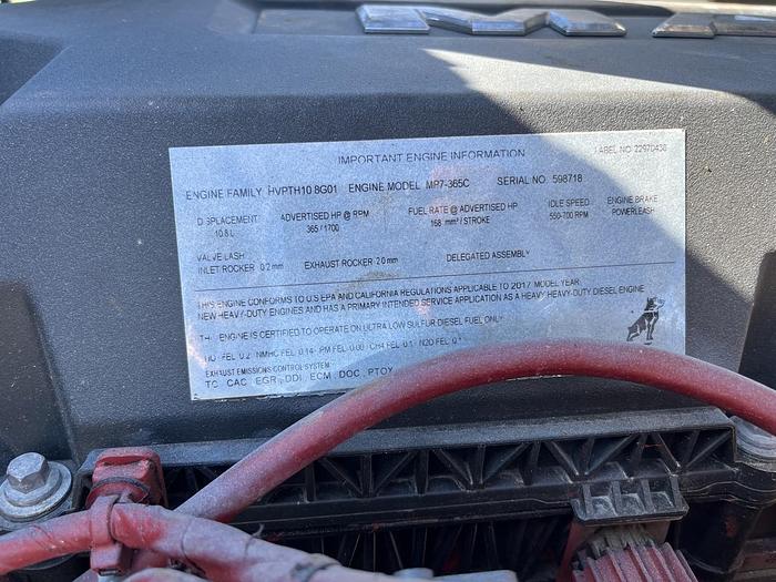 Used 2005 Peterbilt 357 Tri-Axle Dump Truck #5627