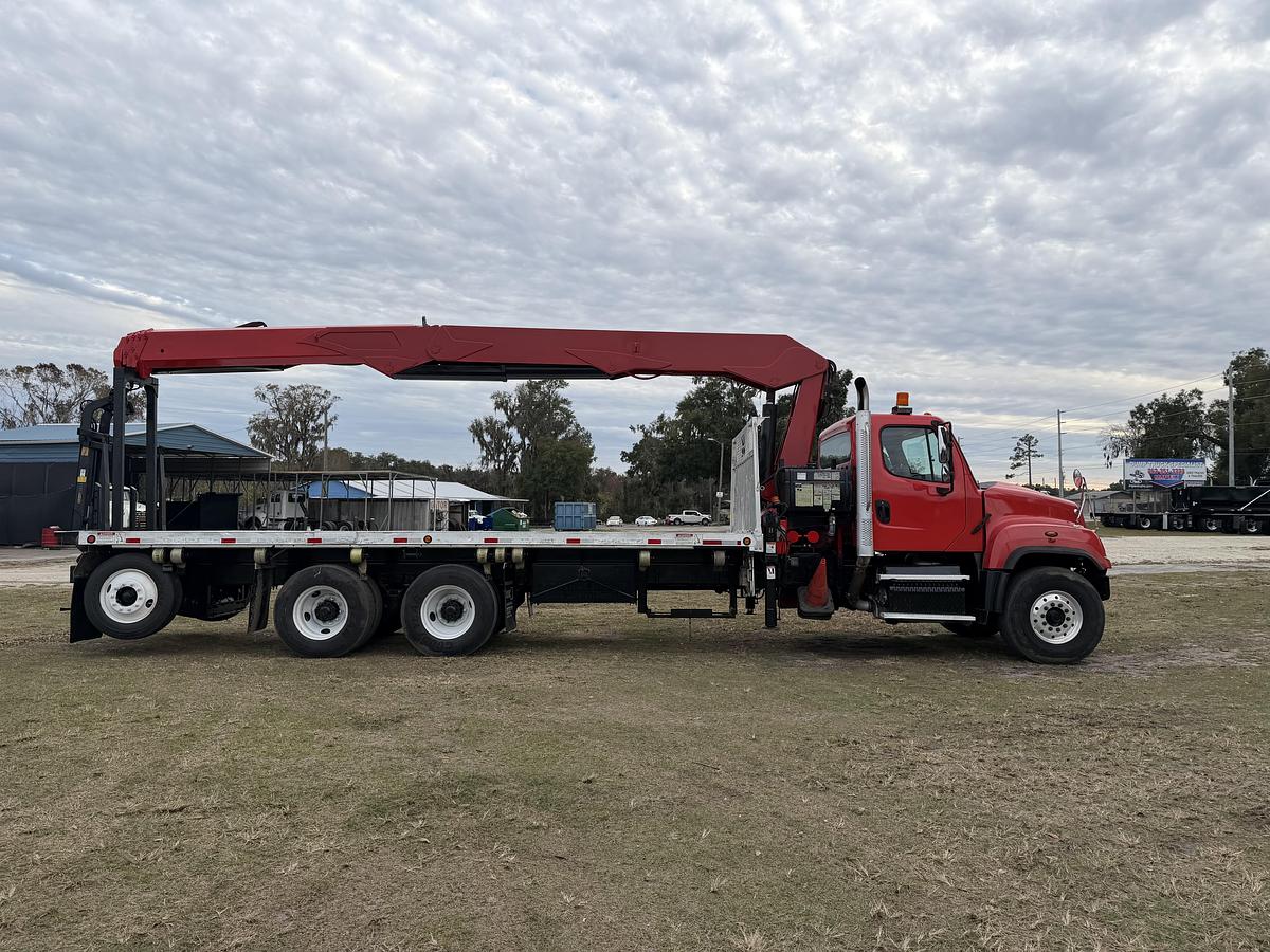 Used 2014 Freightliner 114SD Tri-Axle Drywall Boom Truck #5736