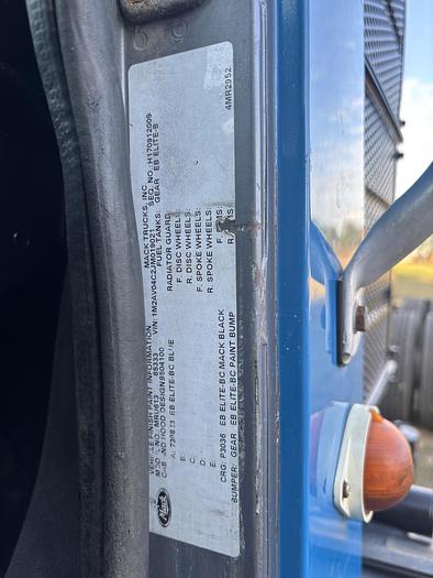 Used 2018 Mack MRU613