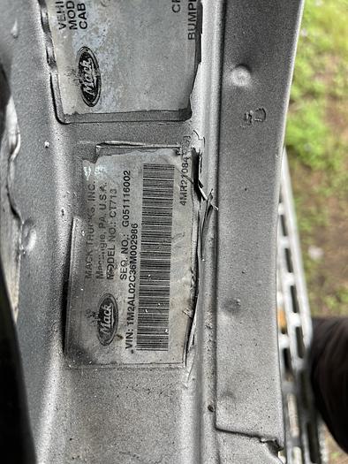 Used 2006 Mack CT713 Tri-Axle Dump Truck #5627