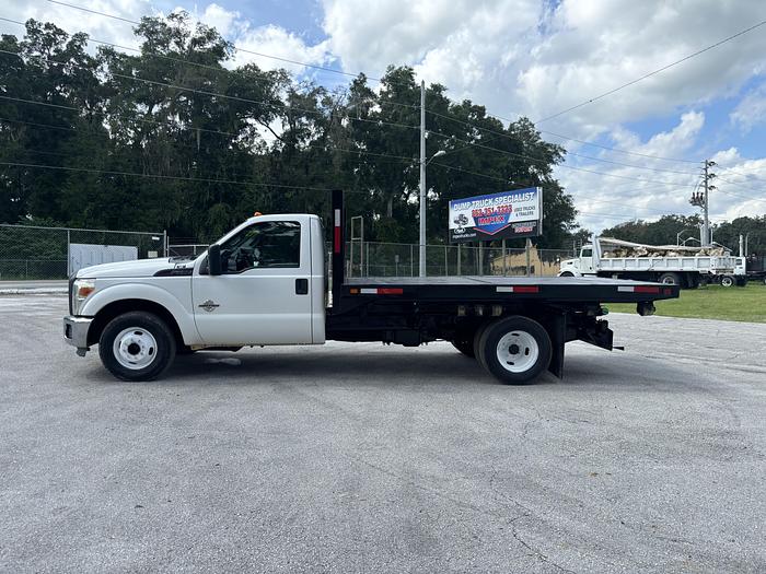 Used 2015 Ford F-350 Super-Duty Flatbed Dump
