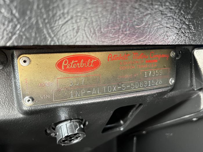 Used 2005 Peterbilt 357 Tri-Axle Dump Truck #5627