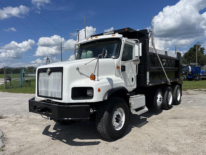 Used 2005 International PayStar Tri-Axle Dump Truck