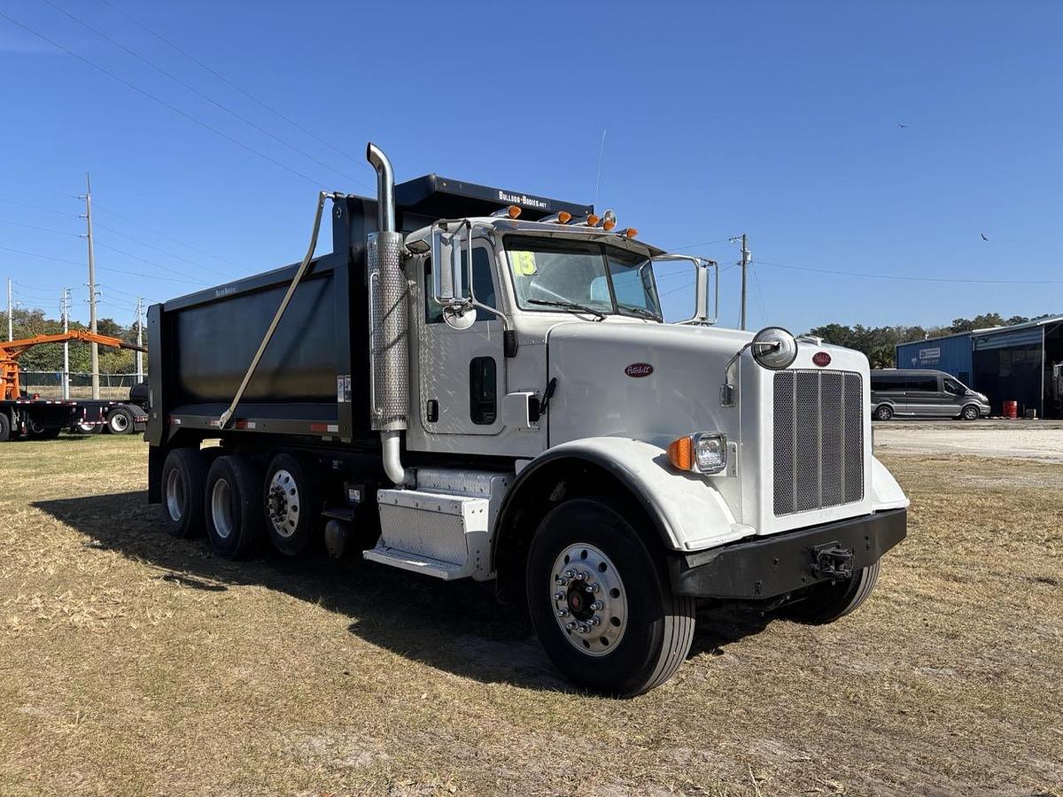 Used 2013 Peterbilt 365 Tri-Axle Dump Truck #5768