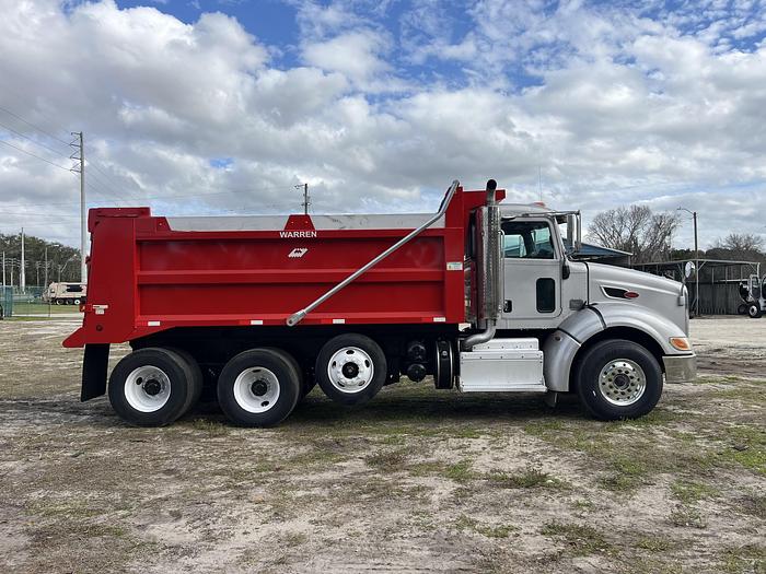 Used 2012 Peterbilt 338 Tri-Axle Dump Truck