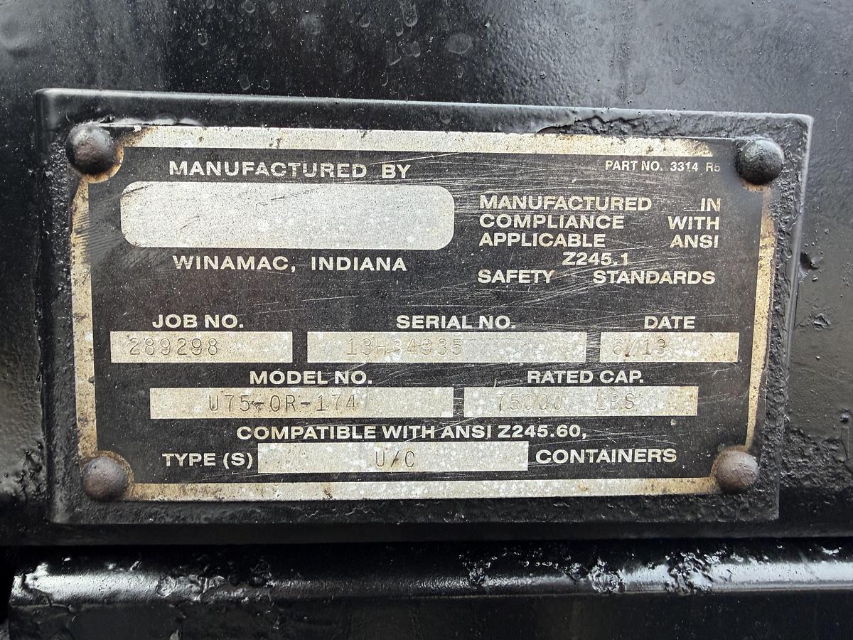 Used 2013 Mack GU713 Tri-Axlew Dump Truck #5792