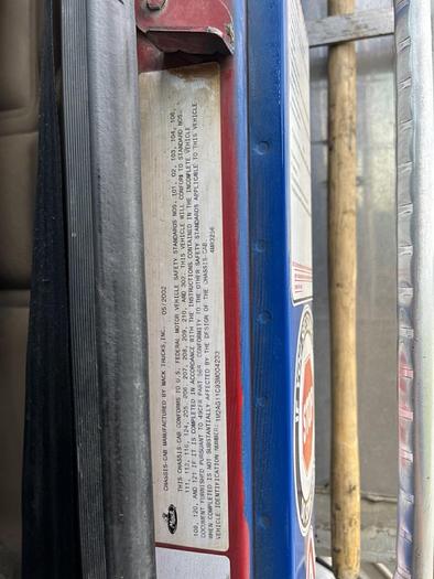 Used 2003 Mack CV713 Tri-Axle Dump Truck