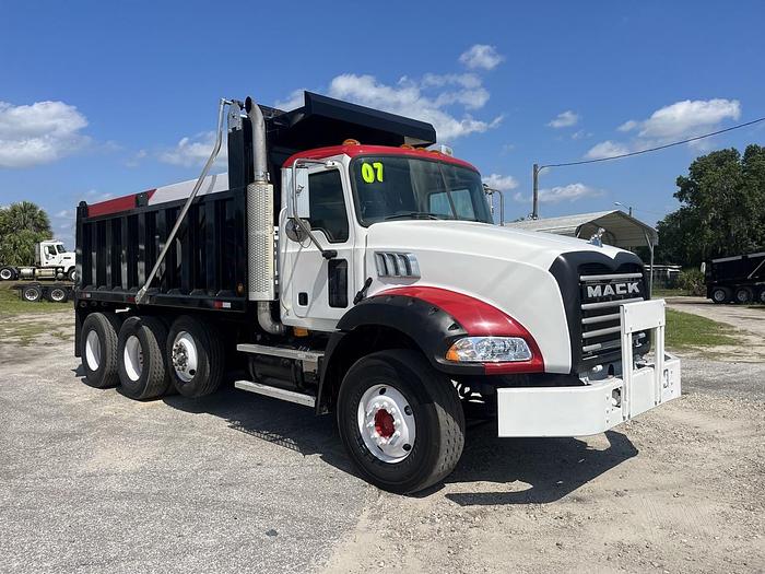 Used 2007 Mack GU713 Tri-Axle Dump Truck #5627