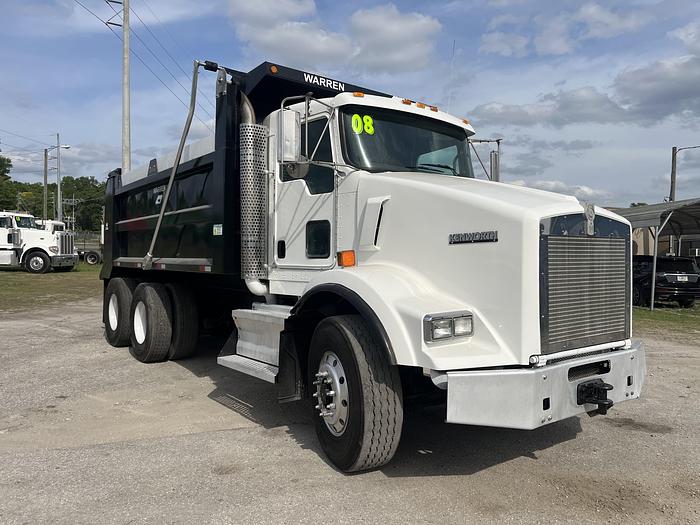 Used 2008 Kenworth T800 Tri-Axle Dump Truck #5627