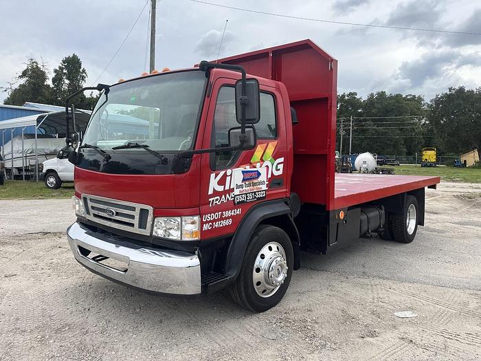 Used 2006 FORD LCF Single-Axle Flatbed-Dump Truck