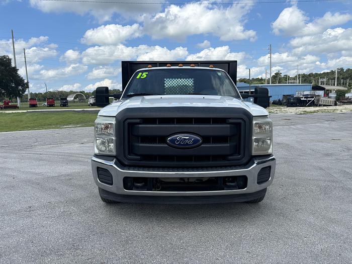 Used 2015 Ford F-350 Super-Duty Flatbed Dump