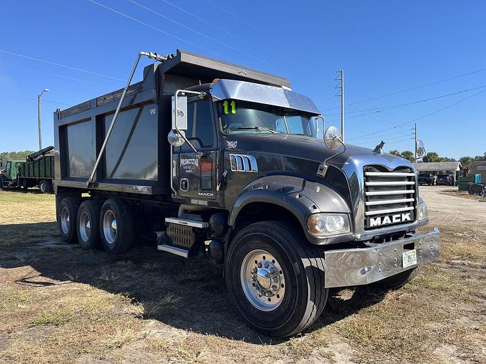 Used 2011 Mack GU713 Tri-Axle Dump Truck