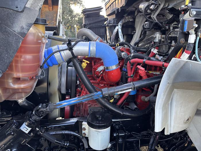 Used 2018 International Duraster 4300 Flatbed Dump Truck #5758