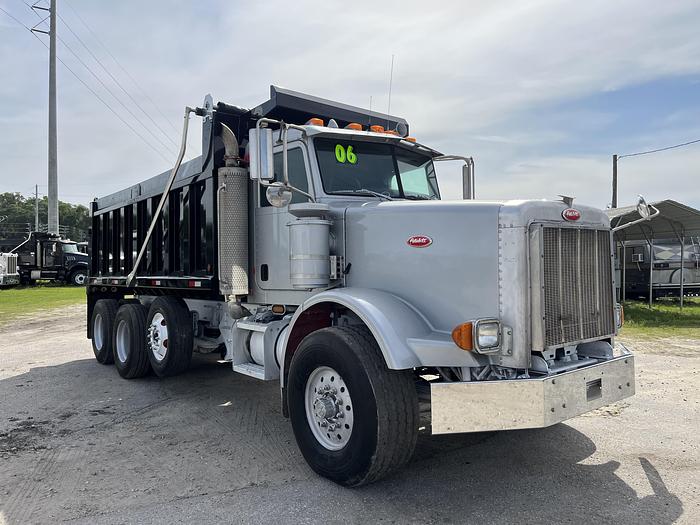 Used 2005 Peterbilt 357 Tri-Axle Dump Truck #5664