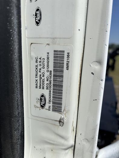 Used 2013 Mack GU713 Tandem-Axle Roll-Off Truck #5767