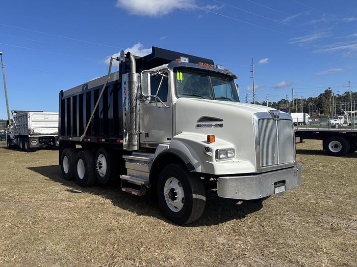 Used 2011 Western Star 4900 Tri-Axle Dump Truck