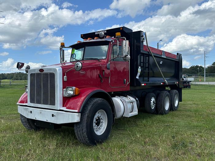 Used 2013 Peterbilt 365 Tri-Axle Dump Truck