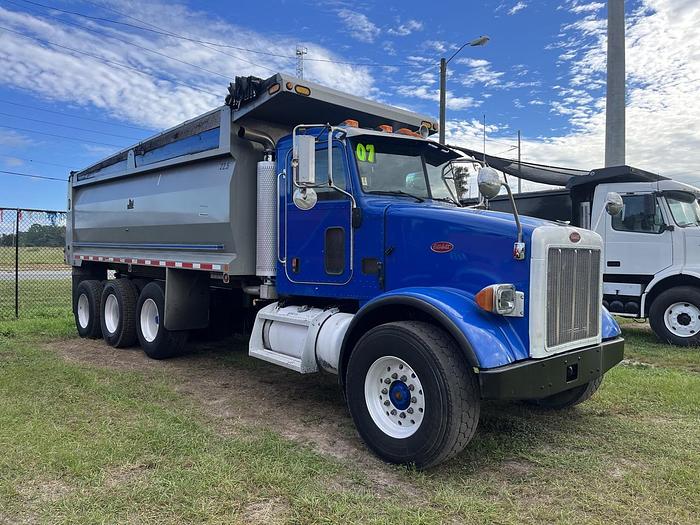 Used 2005 Peterbilt 357 Tri-Axle Dump Truck #5627