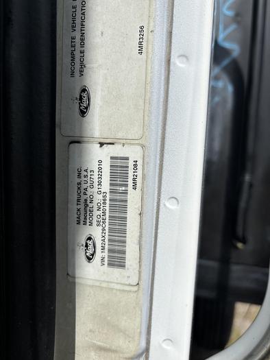 Used 2014 Mack GU713 Tri-Axle Dump Truck #5771