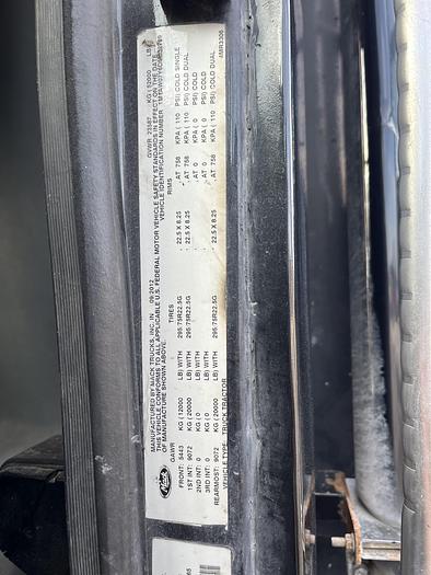 Used 2009 Mack GU813 Tri-Axle Dump Truck #5673