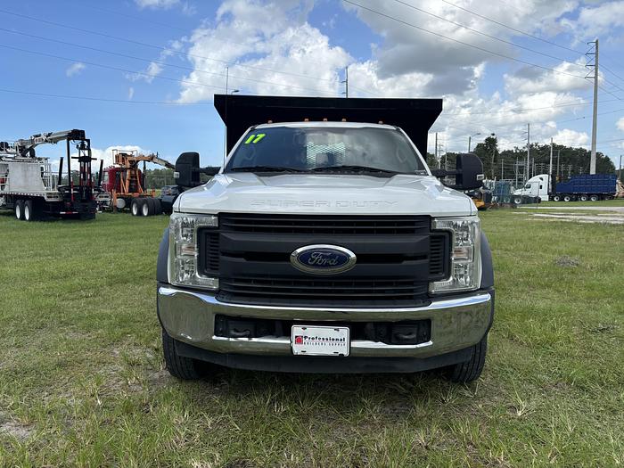 Used 2017 Ford F-550 XL Super-Duty Flatbed Dump