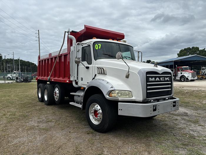 Used 2007 Mack CT713 Tri-Axle Dump Truck
