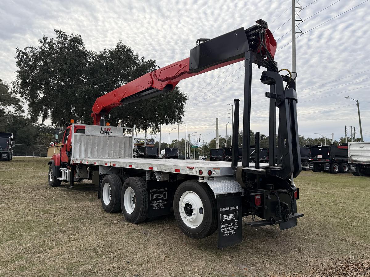 Used 2014 Freightliner 114SD Tri-Axle Drywall Boom Truck #5736