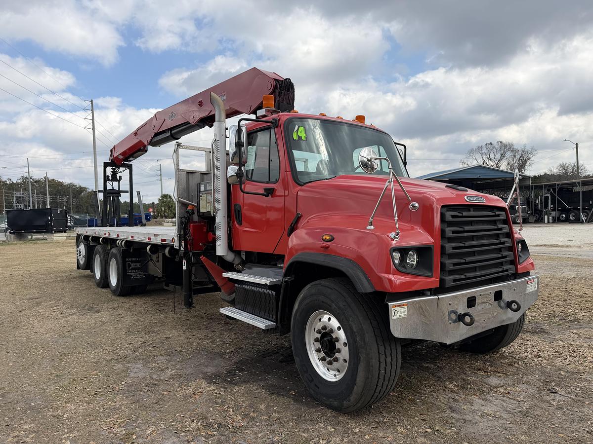 Used 2014 Freightliner 114SD Tri-Axle Drywall Boom Truck #5799